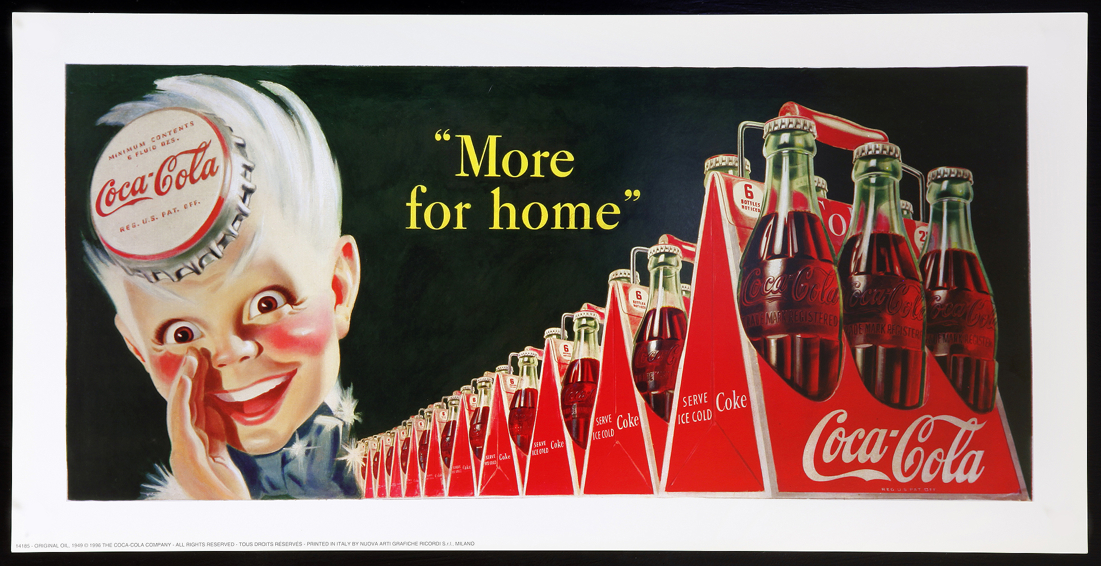 Coca Cola Advertising Poster Blackberries For Home Ebay