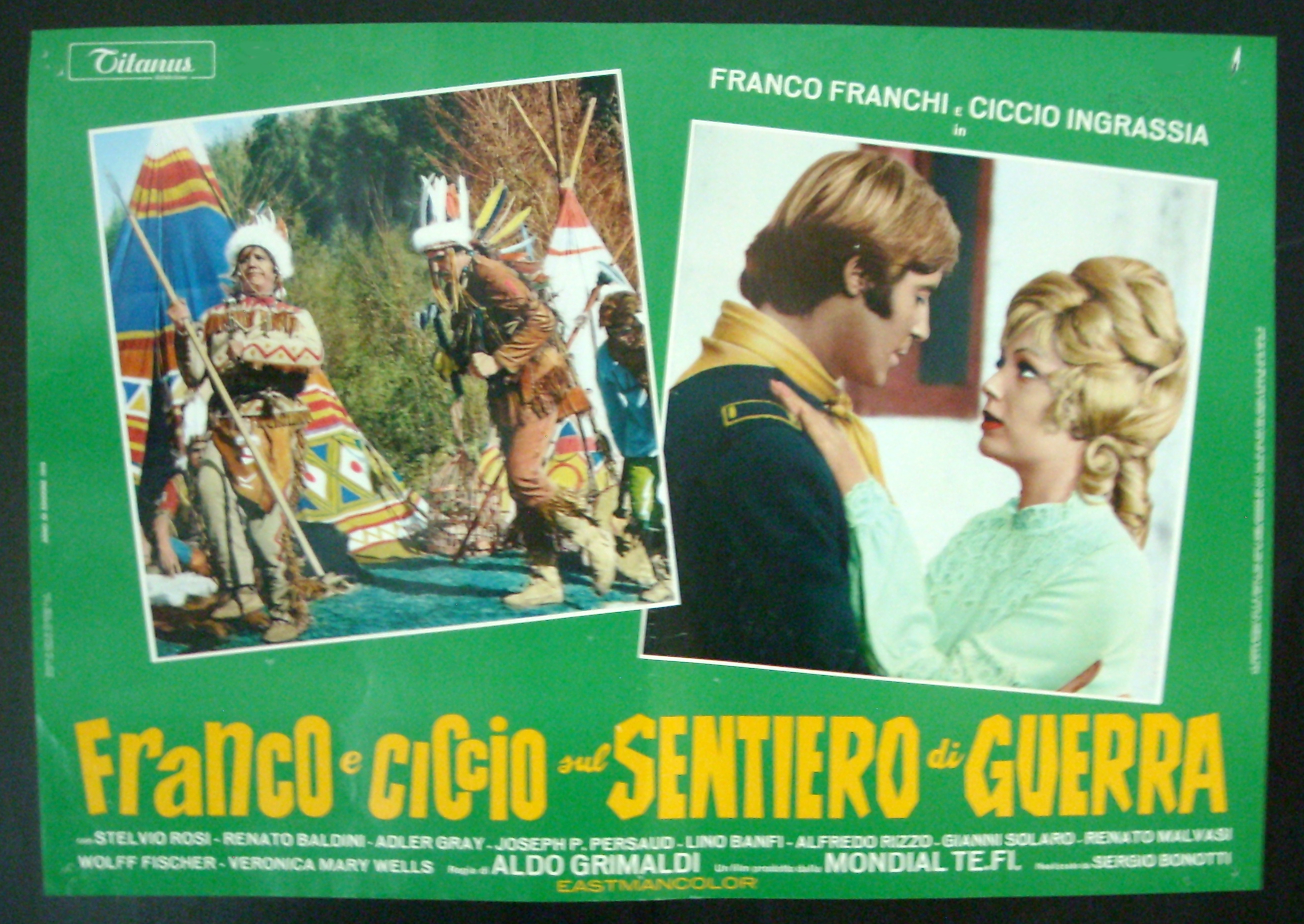 Franco E Ciccio Sul Sentiero Di Guerra