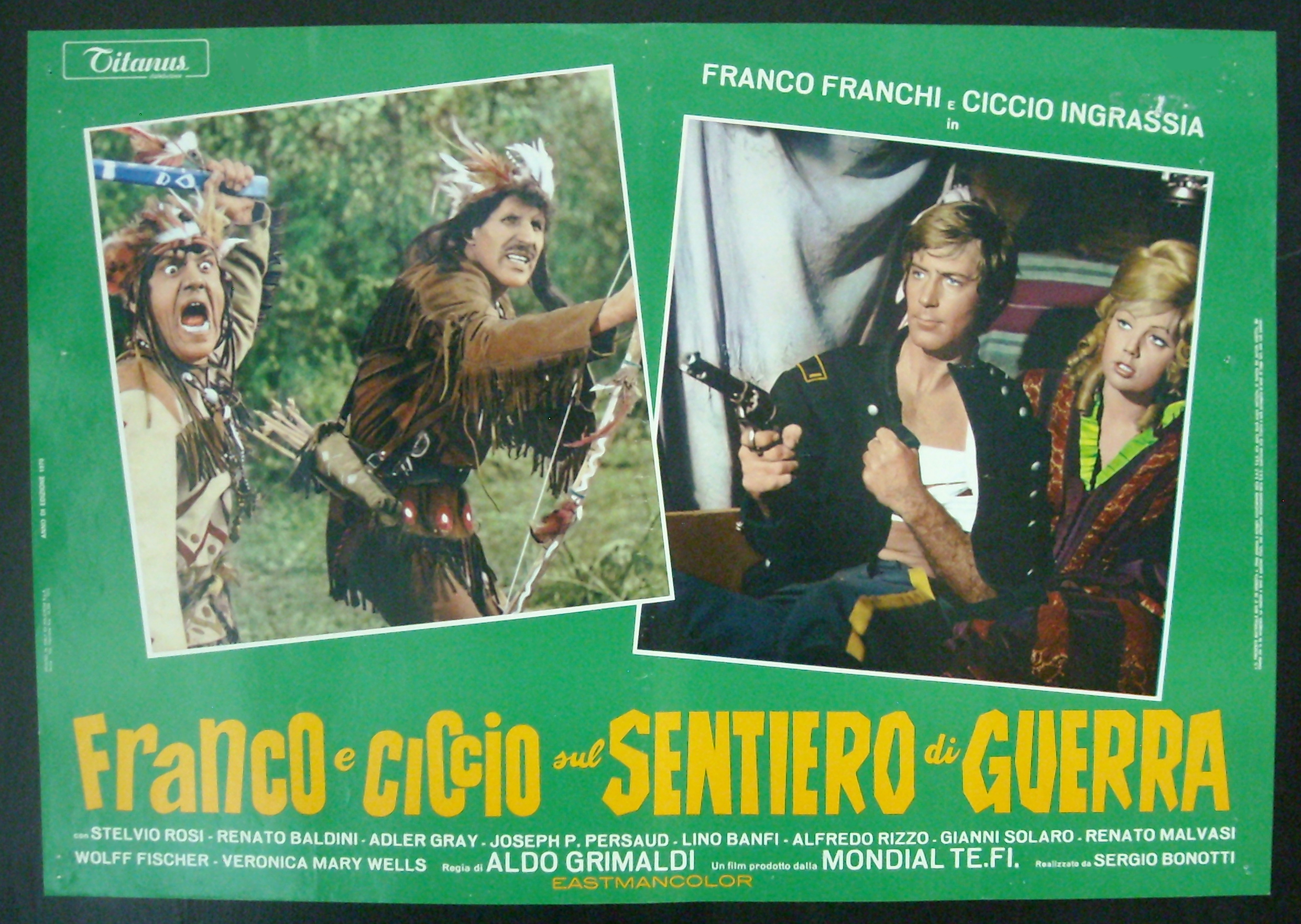 Franco E Ciccio Sul Sentiero Di Guerra