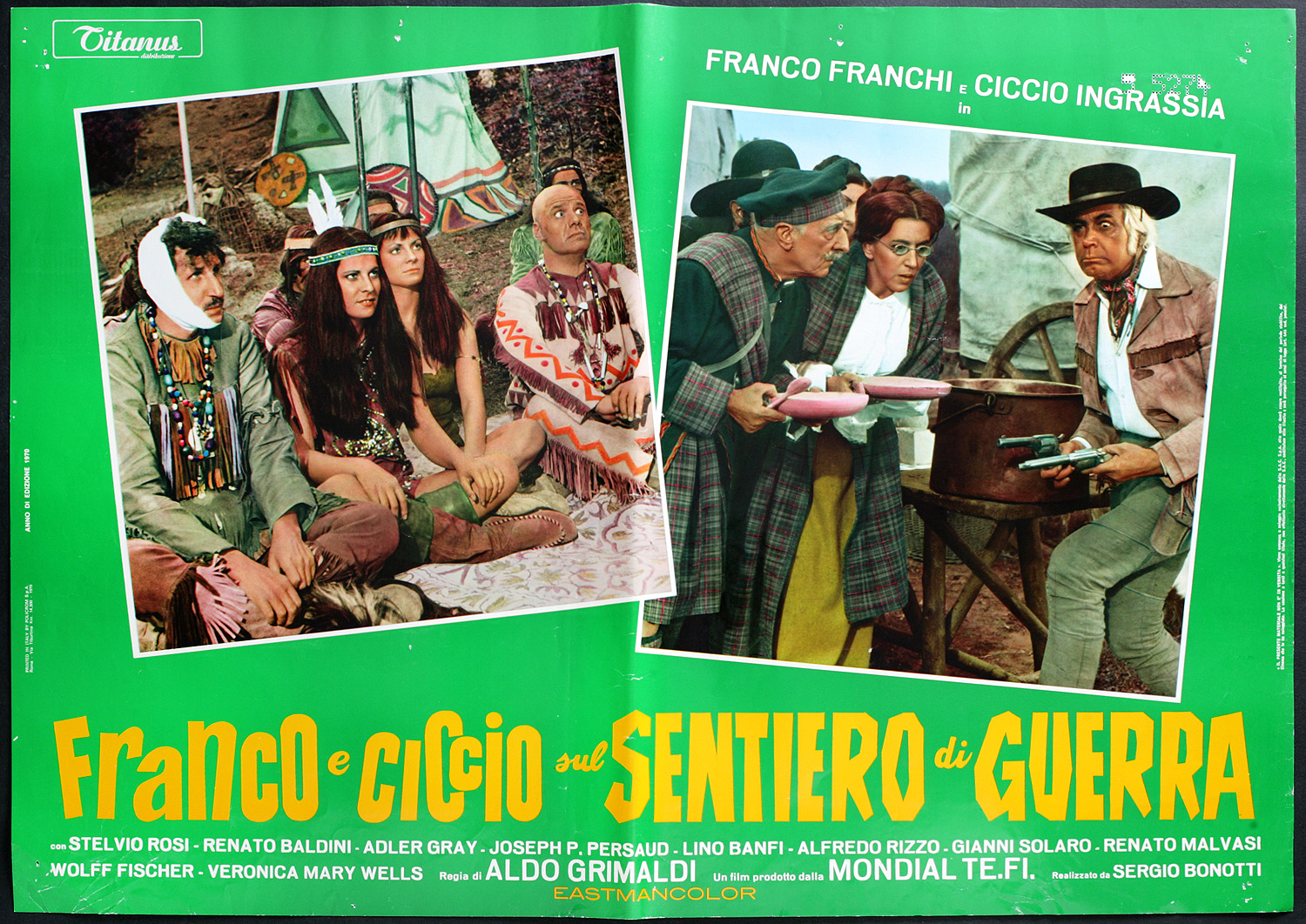 Franco E Ciccio Sul Sentiero Di Guerra
